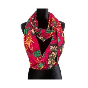 African Print Infinity Scarf and Head wrap